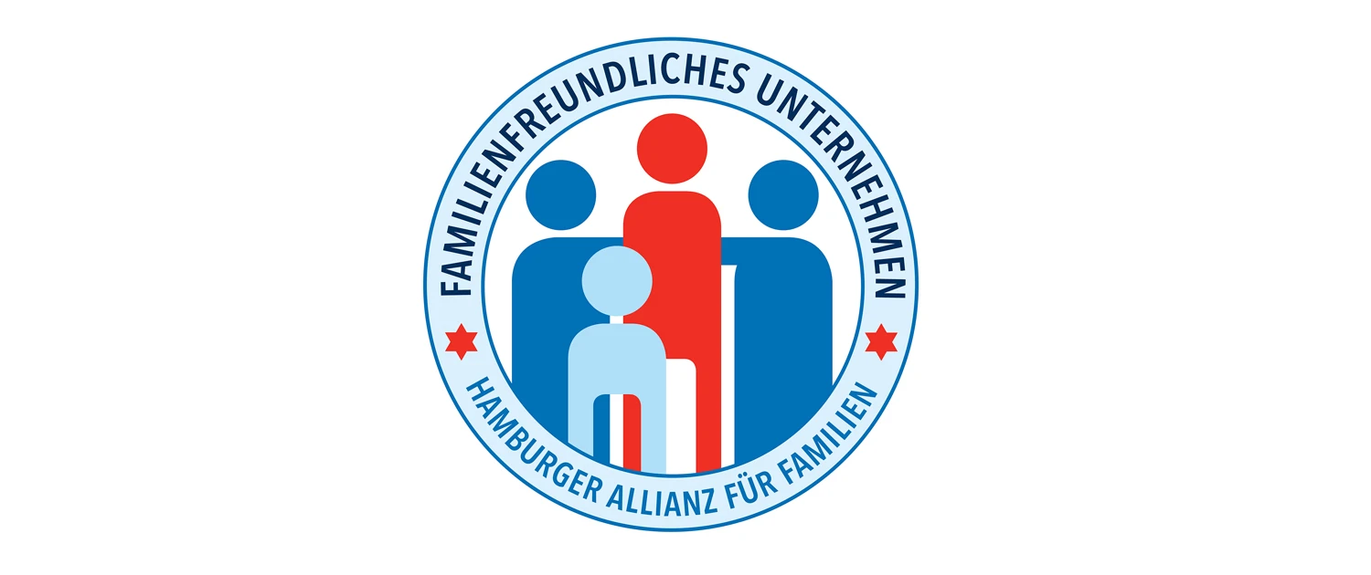 Logo familienfreundliches Unternehmen - Hamburger Allianz für Familien